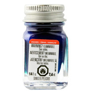 Testors Enamel Paint - Metallic Blue Metal Flake, 1/4 oz bottle