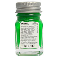 Testors Enamel Paint - Gloss Green, 1/4 oz bottle