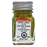 Testors Enamel Paint - Metallic Gold Metal Flake, 1/4 oz bottle