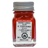 Testors Enamel Paint - Metallic Red, 1/4 oz bottle