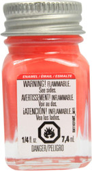 Testors Enamel Paint - Gloss Orange, 1/4 oz bottle