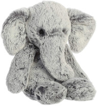 Aurora Snuggly Sweet & Softer Elephant Stuffed Animal - Comforting Companion - Imaginative Play - Gray 9 Inches