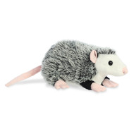 Aurora Adorable Flopsie Ozzie Opossum Stuffed Animal - Playful Ease - Timeless Companions - Black 12 Inches