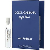 Dolce & Gabbana Light Blue Eau Intense, 0.05 Ounce, Eau de Parfum Spray Vial