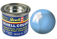 Revell Enamels 14ml Paint Tinlet, Blue Clear