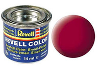 Revell Enamels 14ml Paint Tinlet, Carmine Red Matte