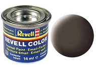 Revell Enamels 14ml Paint Tinlet, Leather Brown Matte RAL