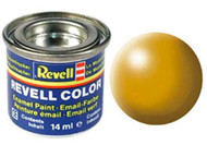 Revell Enamels 14ml Paint Tinlet, Lufthansa Yellow Silk RAL