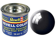 Revell Enamels 14ml Paint Tinlet, Black Gloss