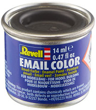 Revell Enamels 14ml Paint Tinlet, Tar Black