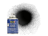 Revell Spray Color Paint 100 ml, Black Gloss