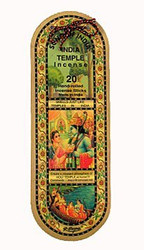 Song of India - India Temple Incense, 2 x 20 Stick Packs, 40 Sticks Total, (IN1)