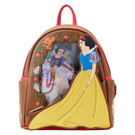 Loungefly Disney Snow White Lenticular Princess Series Double Strap Shoulder Bag