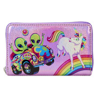 Loungefly Lisa Frank Color Block Faux Leather Wallet