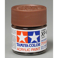 TAMIYA Acrylic XF6 Flat Copper TAM81306 Plastics Paint Acrylic