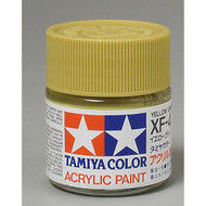 TAMIYA Acrylic XF4 Flat Yellow Green TAM81304 Plastics Paint Acrylic