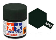 TAMIYA 81727 Acrylic Mini XF27 Black Green 1/3 oz