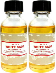 (2-Pack) Satya White Sage Fragrance Oil 30 ml