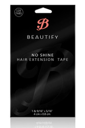 Hypoallergenic Double Sided Hair Extension Tape, 4 cm x 0.8 cm, 120 Pre-Cut Tabs, One Color
