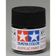 TAMIYA Acrylic XF1 Flat Black TAM81301 Plastics Paint Acrylic
