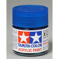 Tamiya Acrylic Paint XF-23 Clear Blue 23ml