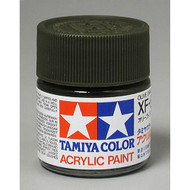 Tamiya Acrylic Paint XF-62 Flat Olive Drab 23ml