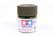 Tamiya Acrylic Paint XF-62 Flat Olive Drab 23 ml