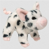 Douglas Leroy Black Spotted Pig Plush Stuffed Animal