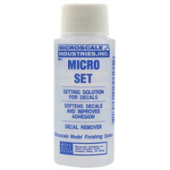 Microscale BMF129 Micro Set Decal Setting Solution 1 Fl Oz