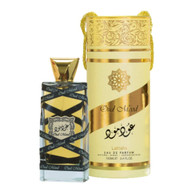 Lattafa Oud Mood Eau de Parfum Spray, 3.4 Fl Oz 100ml (Unisex)