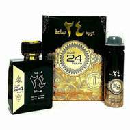 Ard al Zaafaran Oud 24 Hours Eau de Parfum Spray, 3.4 Fl Oz 100ml (Unisex)