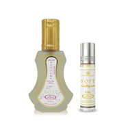 Al-Rehab Soft 2-Piece Set (1.18 Oz EDP Spray + 0.20 Oz Concentrated Perfume Rollerball)