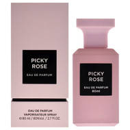 Fragrance World Picky Rose Eau de Parfum Spray for Women, 2.7 Fl Oz (80 ml)