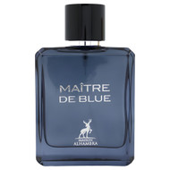 Maison Alhambra Maitre De Blue for Men Eau de Parfum Spray 3.4 Fl Oz (100 ml)