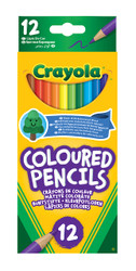 Crayola Coloring Pencils Assorted Colors, 12 ct