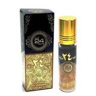 Ard Al Zaafaran Oud 24 Hours Concentrated Perfume Oil Roll On for Unisex, 0.33 Fl Oz (10 ml)