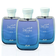 RASASI Hawas Ice for Men EDP 100ML (3.4 OZ) (PACK OF 3)