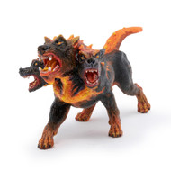 Papo Fire Cerberus Hand Painted Figurine - Heirloom Quality Collectible No. 36036