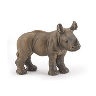 Papo Rhinoceros Calf  Hand Painted Figurine - Heirloom Quality Collectible No. 50035