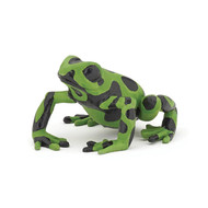 Papo Equatorial Green Frog Hand Painted Figurine - Heirloom Quality Collectible No. 50176