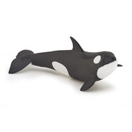 Papo Killer Whale Calf Hand Painted Figurine - Heirloom Quality Collectible No. 56040