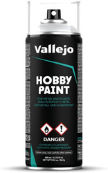 Vallejo 28011 Grey Basic Paint Primer Spray, 400 ml (13.52 Fl Oz)