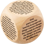 Autom Large Original Wood Prayer Cube 2 1/4"