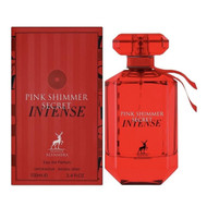 Maison Alhambra Pink Shimmer Secret Intense Eau de Parfum Spray for Women, 3.4 Fl Oz (100 ml)