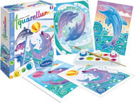 SentoSphere Aquarellum Dolphins Magic Canvas SEN6000