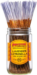 Wild Berry Lavender Citronella Incense, 100 Stick Pack