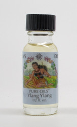 Sun's Eye Ylang Ylang Herbal Fragrance Oil - 1/2 Ounce Bottle