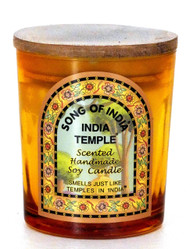 Song of India - 19 Ounce - Handmade Aromatherapy Soy Candle with Mango Wood Lid