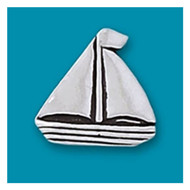 Basic Spirit Pocket Token Coin Sailboat - Smooth Sailing, Handcrafted Lead-Free Pewter
