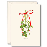 Earth Sky + Water - Mistletoe Notecard Set - 8 Blank Cards with Envelopes